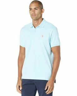 U.S. POLO ASSN. Shirts & Tops Solid Interlock Polo 104 U.S. POLO ASSN. Shirts & Tops Solid Interlock Polo -Valentino Garavani Sales Shop 61 Cczlt9L. AC SR736920
