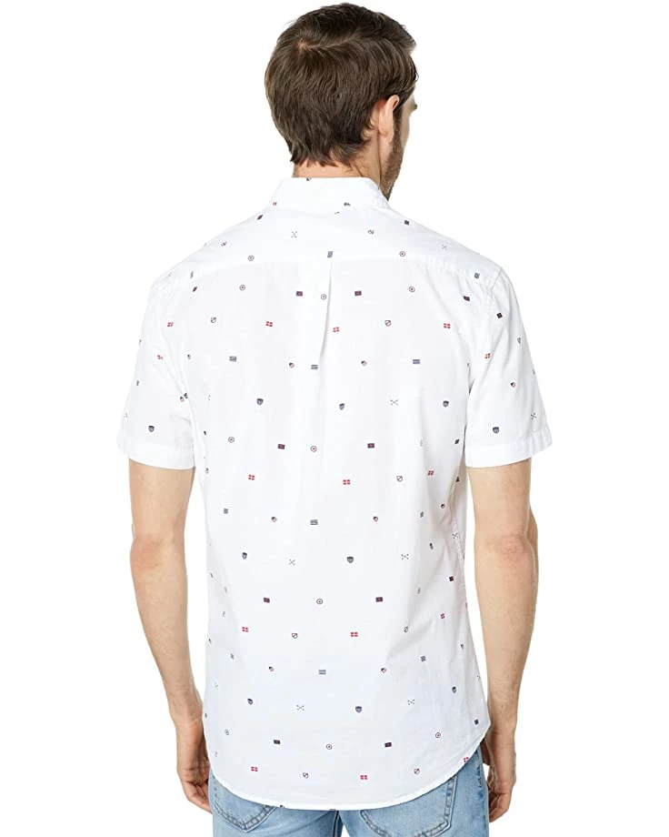 U.S. POLO ASSN. Shirts & Tops Short Sleeve Print Discharge Text Woven Shirt 4 U.S. POLO ASSN. Shirts & Tops Short Sleeve Print Discharge Text Woven Shirt - Image 2