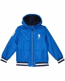 U.S. POLO ASSN. Coats & Outerwear Logo Puffer Jacket (Little Kids/Big Kids) 14 U.S. POLO ASSN. Coats & Outerwear Logo Puffer Jacket (Little Kids/Big Kids) -Valentino Garavani Sales Shop 611khPW1DL. AC SR736920