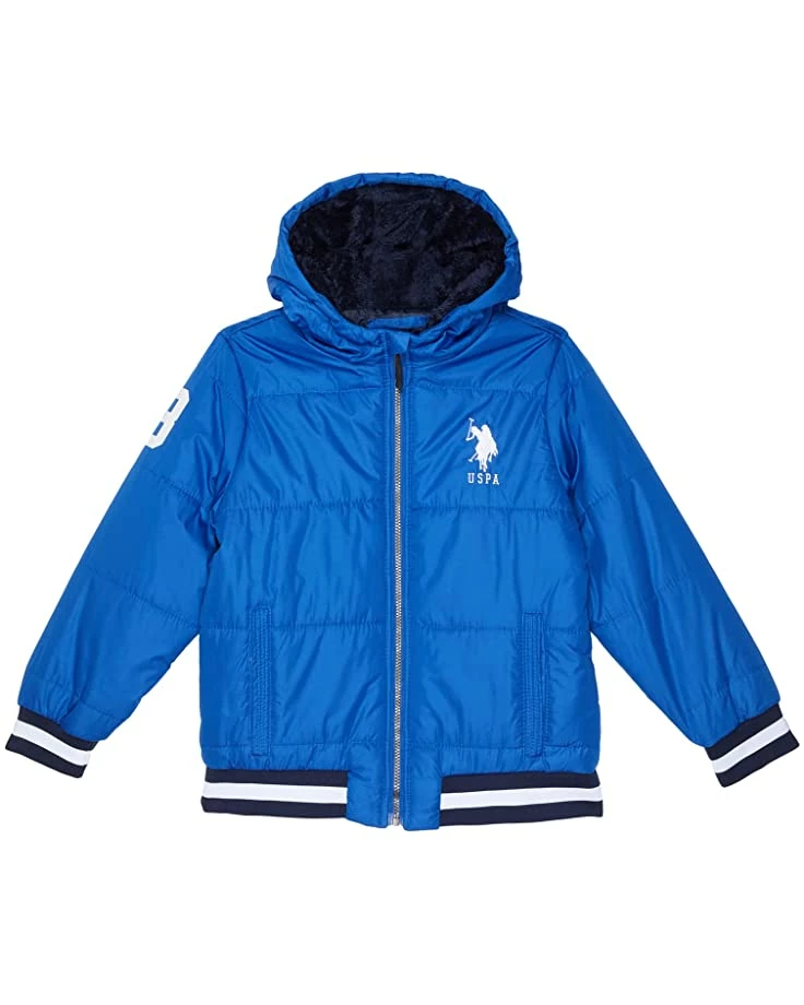 U.S. POLO ASSN. Coats & Outerwear Logo Puffer Jacket (Little Kids/Big Kids) 8 U.S. POLO ASSN. Coats & Outerwear Logo Puffer Jacket (Little Kids/Big Kids) - Image 6