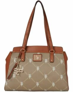 U.S. POLO ASSN. Handbags DHM Signature Satchel