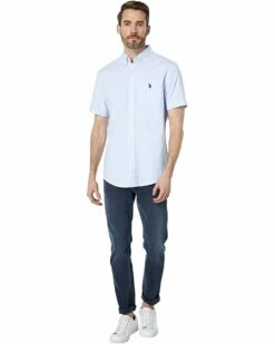 U.S. POLO ASSN. Shirts & Tops Short Sleeve Slub Eoe Dobby Woven Shirt 9 U.S. POLO ASSN. Shirts & Tops Short Sleeve Slub Eoe Dobby Woven Shirt -Valentino Garavani Sales Shop 612uYWUiddL. AC SR736920