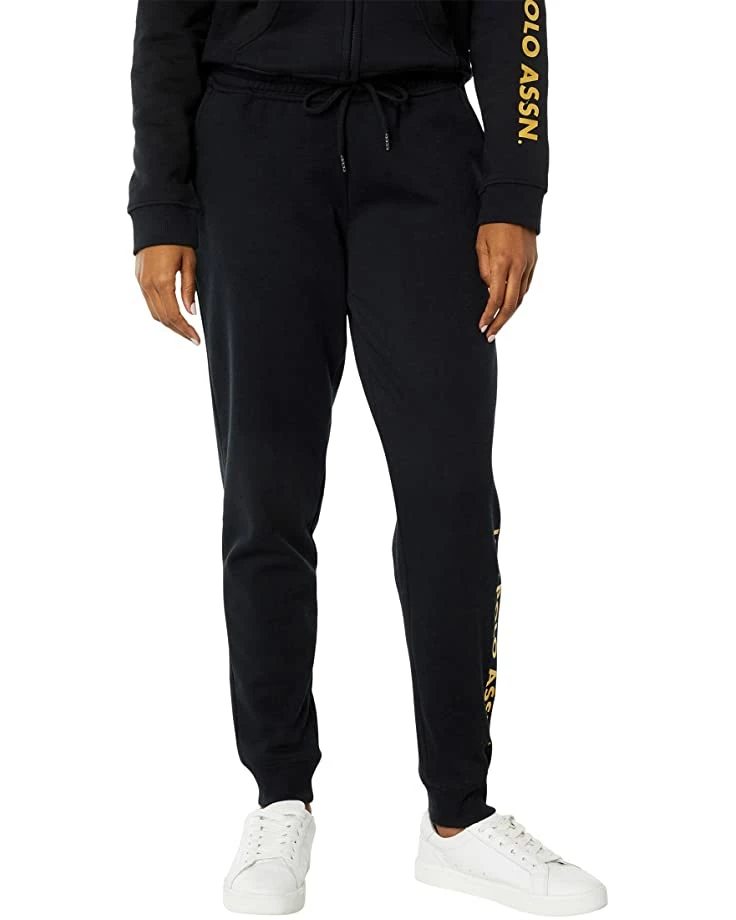 U.S. POLO ASSN. Pants Metallic Print Logo Joggers 7 U.S. POLO ASSN. Pants Metallic Print Logo Joggers - Image 5