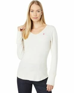 U.S. POLO ASSN. Shirts & Tops Long Sleeve Hacci V-Neck -Valentino Garavani Sales Shop 618gJRlrorL. AC SR736920