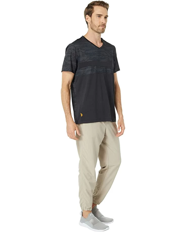 U.S. POLO ASSN. Shirts & Tops Short Sleeve V-Neck Color-Block Performance Tee 6 U.S. POLO ASSN. Shirts & Tops Short Sleeve V-Neck Color-Block Performance Tee - Image 4