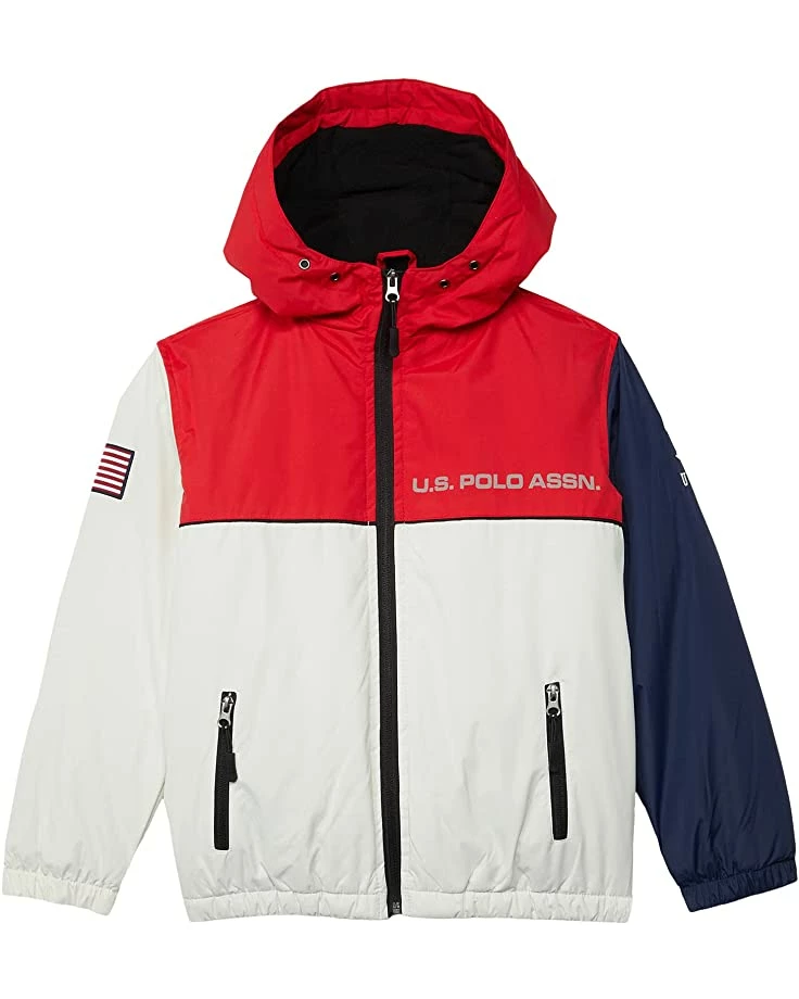 U.S. POLO ASSN. Coats & Outerwear Boy American Windbreaker (Little Kids/Big Kids) 3 U.S. POLO ASSN. Coats & Outerwear Boy American Windbreaker (Little Kids/Big Kids)