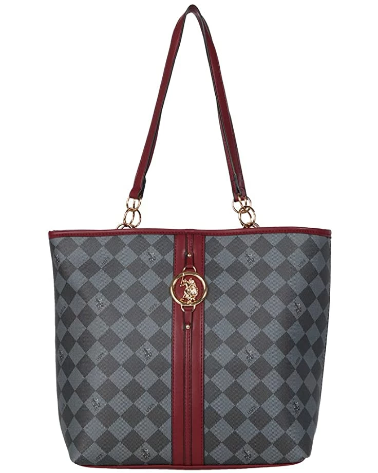 U.S. POLO ASSN. Handbags Diamond Medallion Tote 3 U.S. POLO ASSN. Handbags Diamond Medallion Tote