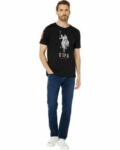 U.S. POLO ASSN. Shirts & Tops Short Sleeve Large Pony Graphic Tee -Valentino Garavani Sales Shop 61LCIRl0BL. AC SR736920
