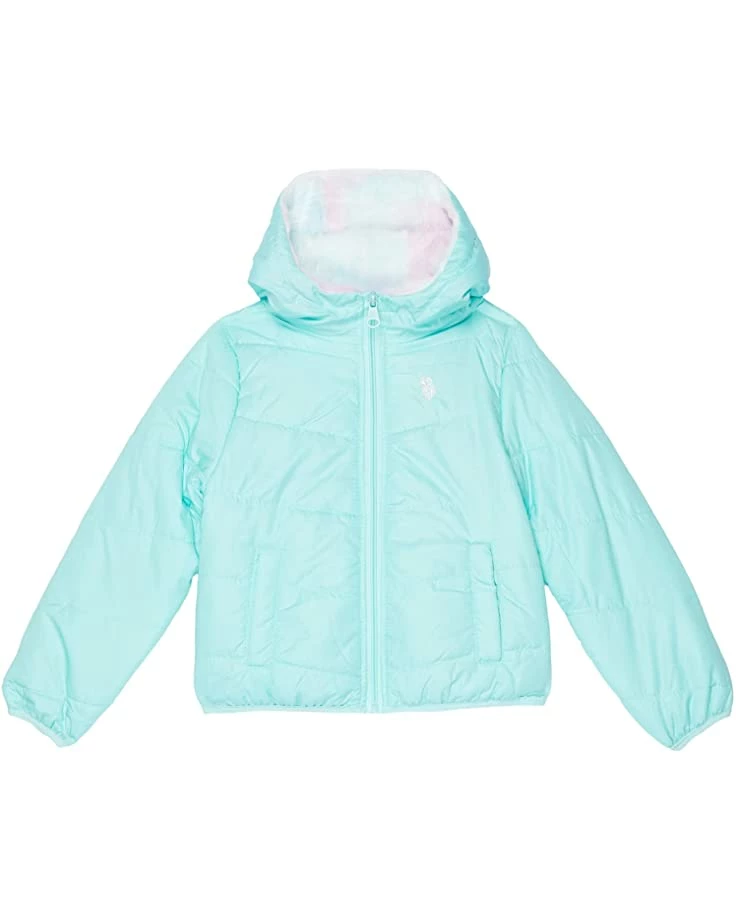U.S. POLO ASSN. Coats & Outerwear Tie-Dye Faux Fur Jacket (Little Kids/Big Kids) 3 U.S. POLO ASSN. Coats & Outerwear Tie-Dye Faux Fur Jacket (Little Kids/Big Kids)