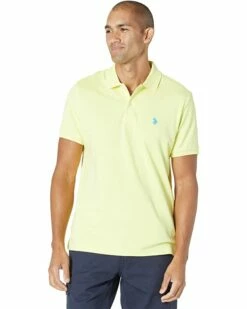 U.S. POLO ASSN. Shirts & Tops Solid Interlock Polo 121 U.S. POLO ASSN. Shirts & Tops Solid Interlock Polo -Valentino Garavani Sales Shop 61YpDyCt8HL. AC SR736920