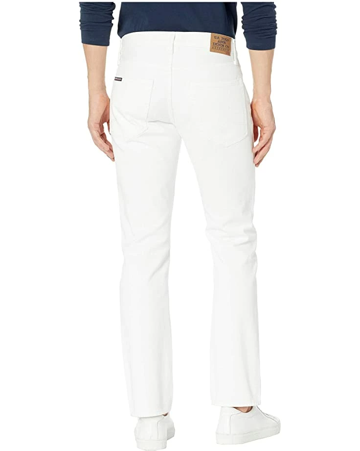 U.S. POLO ASSN. Jeans Rigid Slim Straight Five-Pocket in White 5 U.S. POLO ASSN. Jeans Rigid Slim Straight Five-Pocket in White - Image 3