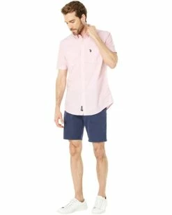 U.S. POLO ASSN. Shirts & Tops Short Sleeve Solid Eoe Slub Woven Shirt 11 U.S. POLO ASSN. Shirts & Tops Short Sleeve Solid Eoe Slub Woven Shirt -Valentino Garavani Sales Shop 61ccJ Gd5pL. AC SR736920