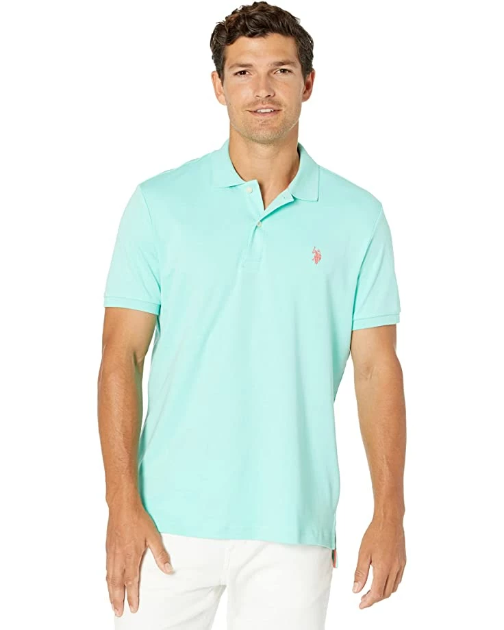 U.S. POLO ASSN. Shirts & Tops Solid Interlock Polo 68 U.S. POLO ASSN. Shirts & Tops Solid Interlock Polo - Image 66