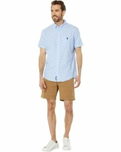 U.S. POLO ASSN. Shirts & Tops Short Sleeve Printed Slub Woven Shirt 9 U.S. POLO ASSN. Shirts & Tops Short Sleeve Printed Slub Woven Shirt -Valentino Garavani Sales Shop 61h89pQNtlL. AC SR736920