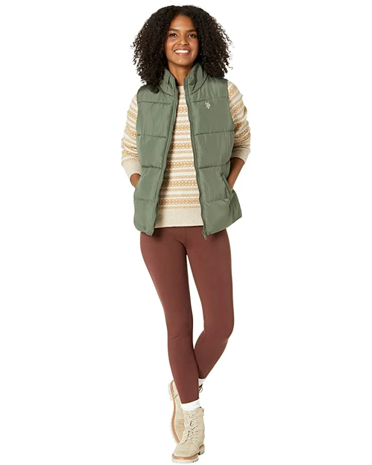 U.S. POLO ASSN. Coats & Outerwear Wide Channel Puffer Vest 6 U.S. POLO ASSN. Coats & Outerwear Wide Channel Puffer Vest - Image 4