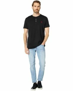 U.S. POLO ASSN. Shirts & Tops Short Sleeve Small Pony Solid Henley Knit Shirt 17 U.S. POLO ASSN. Shirts & Tops Short Sleeve Small Pony Solid Henley Knit Shirt -Valentino Garavani Sales Shop 61m7v6FhKBL. AC SR736920