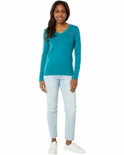 U.S. POLO ASSN. Shirts & Tops Long Sleeve V-Neck Heathered Tee 10 U.S. POLO ASSN. Shirts & Tops Long Sleeve V-Neck Heathered Tee -Valentino Garavani Sales Shop 61nhFFq8xuL. AC SR736920
