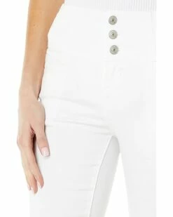 U.S. POLO ASSN. High-Rise Corset Stretch Denim Skinny Jeans in White 8 U.S. POLO ASSN. High-Rise Corset Stretch Denim Skinny Jeans in White -Valentino Garavani Sales Shop 61pDKs2Y69L. AC SR736920