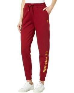 U.S. POLO ASSN. Pants Metallic Print Logo Joggers