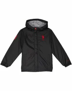 U.S. POLO ASSN. Coats & Outerwear Sherpa Lined Windbreaker (Little Kids/Big Kids)