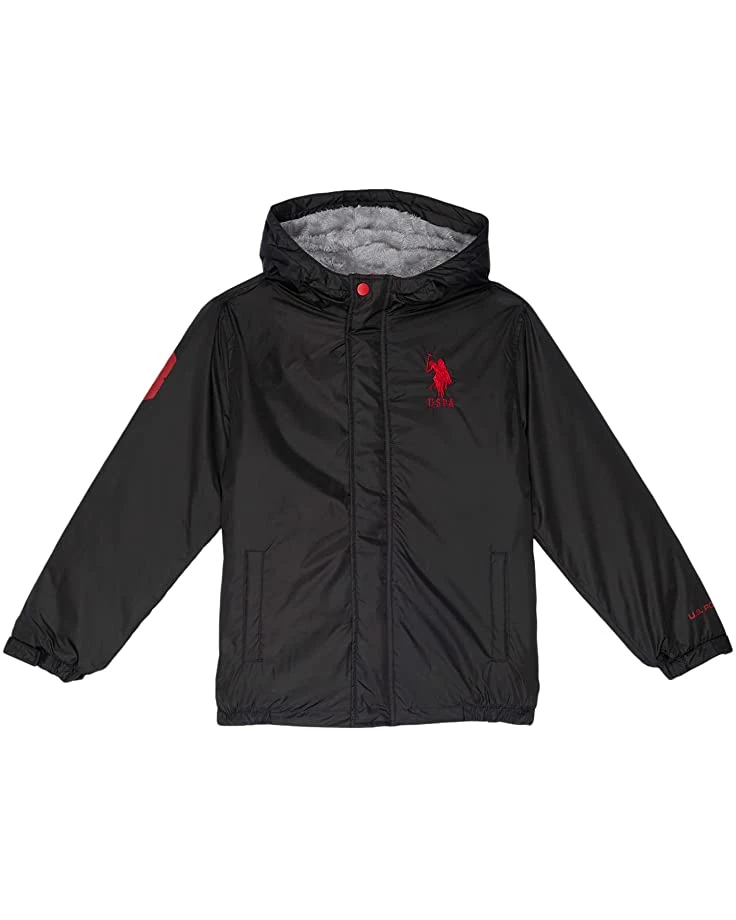 U.S. POLO ASSN. Coats & Outerwear Sherpa Lined Windbreaker (Little Kids/Big Kids) 3 U.S. POLO ASSN. Coats & Outerwear Sherpa Lined Windbreaker (Little Kids/Big Kids)