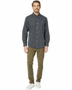 U.S. POLO ASSN. Shirts & Tops Long Sleeve Classic Fit Solid Heathered Woven Shirt 9 U.S. POLO ASSN. Shirts & Tops Long Sleeve Classic Fit Solid Heathered Woven Shirt -Valentino Garavani Sales Shop 71 74siWcPL. AC SR736920