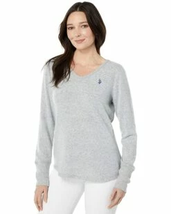 U.S. POLO ASSN. Shirts & Tops Long Sleeve Hacci V-Neck -Valentino Garavani Sales Shop 71 Ciywh0IL. AC SR736920