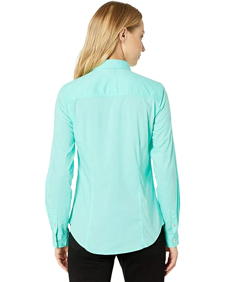 U.S. POLO ASSN. Shirts & Tops Solid Woven Top 5 U.S. POLO ASSN. Shirts & Tops Solid Woven Top - Image 3