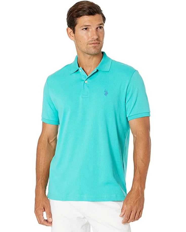 U.S. POLO ASSN. Shirts & Tops Solid Interlock Polo 55 U.S. POLO ASSN. Shirts & Tops Solid Interlock Polo - Image 53