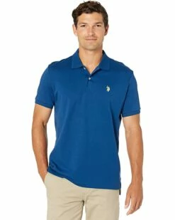 U.S. POLO ASSN. Shirts & Tops Solid Interlock Polo 96 U.S. POLO ASSN. Shirts & Tops Solid Interlock Polo -Valentino Garavani Sales Shop 711o4QoHAfS. AC SR736920