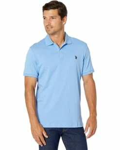 U.S. POLO ASSN. Shirts & Tops Solid Interlock Polo 157 U.S. POLO ASSN. Shirts & Tops Solid Interlock Polo -Valentino Garavani Sales Shop 7126zQY D6S. AC SR736920