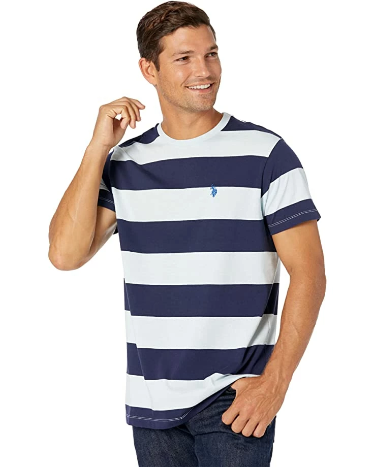 U.S. POLO ASSN. Shirts & Tops Short Sleeve Small Pony Rugby Stripe Tee 8 U.S. POLO ASSN. Shirts & Tops Short Sleeve Small Pony Rugby Stripe Tee - Image 6