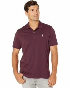 U.S. POLO ASSN. Shirts & Tops Solid Interlock Polo 139 U.S. POLO ASSN. Shirts & Tops Solid Interlock Polo -Valentino Garavani Sales Shop 713etKxpiCS. AC SR736920