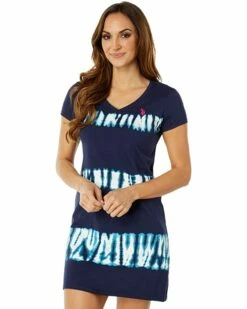 U.S. POLO ASSN. Dresses Tie-Dye Stripe Sneaker Dress -Valentino Garavani Sales Shop 714XUeYG9ZL. AC SR736920