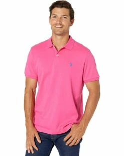 U.S. POLO ASSN. Shirts & Tops Solid Interlock Polo 165 U.S. POLO ASSN. Shirts & Tops Solid Interlock Polo -Valentino Garavani Sales Shop 714azhdoqS. AC SR736920