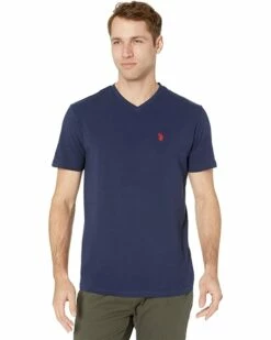 U.S. POLO ASSN. Shirts & Tops Short Sleeve Stretch V-Neck Tee Shirt -Valentino Garavani Sales Shop 715I383yanL. AC SR736920