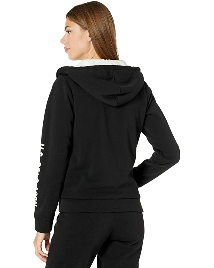 U.S. POLO ASSN. Hoodies & Sweatshirts Sleeve Print Fleece Jacket 4 U.S. POLO ASSN. Hoodies & Sweatshirts Sleeve Print Fleece Jacket - Image 2