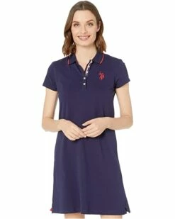 U.S. POLO ASSN. Dresses Solid Polo Dress 23 U.S. POLO ASSN. Dresses Solid Polo Dress -Valentino Garavani Sales Shop 716MXOal65L. AC SR736920