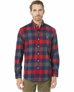 U.S. POLO ASSN. Shirts & Tops Long Sleeve Twill Button-Down