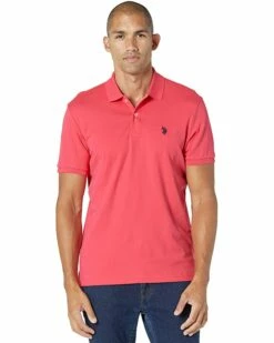 U.S. POLO ASSN. Shirts & Tops Solid Interlock Polo 147 U.S. POLO ASSN. Shirts & Tops Solid Interlock Polo -Valentino Garavani Sales Shop 717TfAbDMTL. AC SR736920