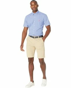 U.S. POLO ASSN. Belted Hartford Stripe Shorts