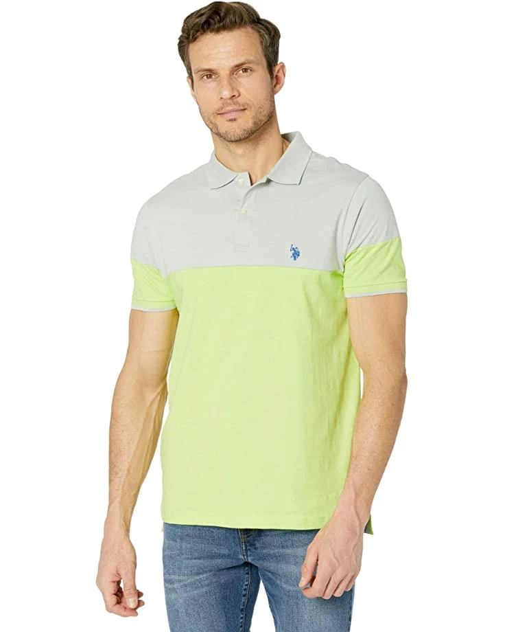 U.S. POLO ASSN. Shirts & Tops Color Block Jersey Polo 3 U.S. POLO ASSN. Shirts & Tops Color Block Jersey Polo