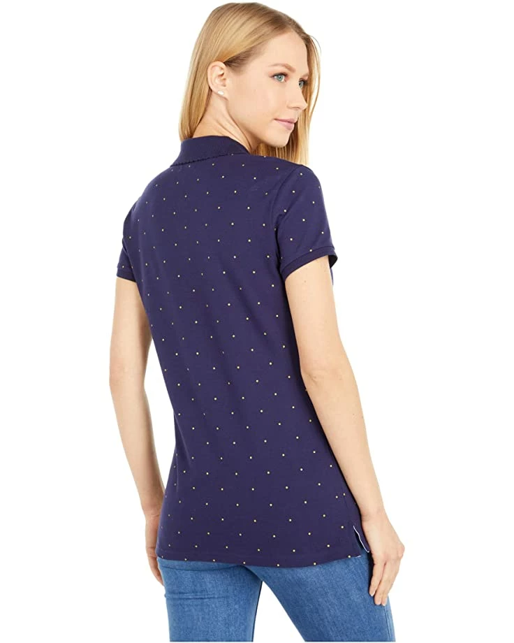 U.S. POLO ASSN. Shirts & Tops Foil Dot Scallop Collar Polo 5 U.S. POLO ASSN. Shirts & Tops Foil Dot Scallop Collar Polo - Image 3