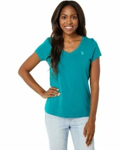 U.S. POLO ASSN. Shirts & Tops Iconic V-Neck Tee 47 U.S. POLO ASSN. Shirts & Tops Iconic V-Neck Tee -Valentino Garavani Sales Shop 718n0Rw9IZL. AC SR736920