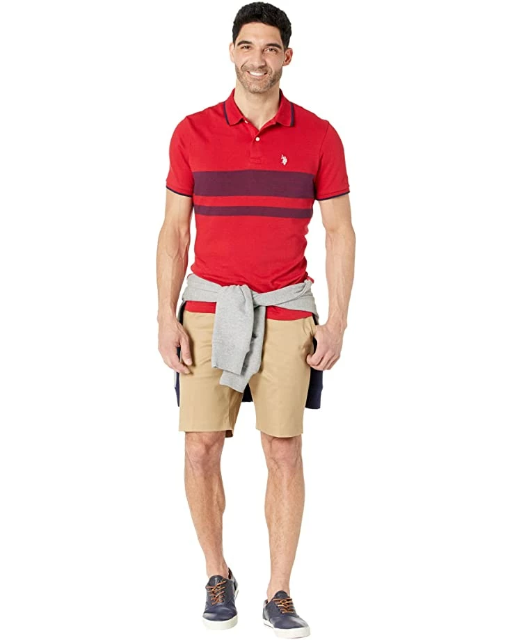 U.S. POLO ASSN. Shirts & Tops Solid Pique Jacquard Chest 6 U.S. POLO ASSN. Shirts & Tops Solid Pique Jacquard Chest - Image 4