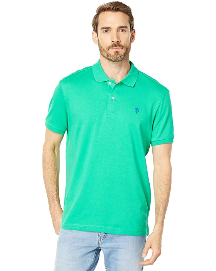 U.S. POLO ASSN. Shirts & Tops Solid Interlock Polo 60 U.S. POLO ASSN. Shirts & Tops Solid Interlock Polo - Image 58