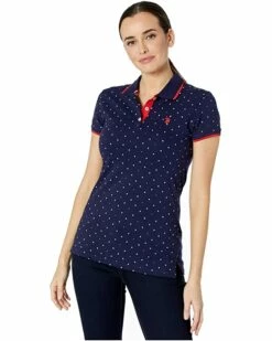 U.S. POLO ASSN. Shirts & Tops Dot Print Polo Shirt 13 U.S. POLO ASSN. Shirts & Tops Dot Print Polo Shirt -Valentino Garavani Sales Shop 719a KWWBML. AC SR736920