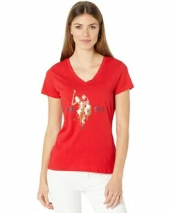 U.S. POLO ASSN. Shirts & Tops Foil Pony V-Neck Tee -Valentino Garavani Sales Shop 71ATmTdo5bL. AC SR736920
