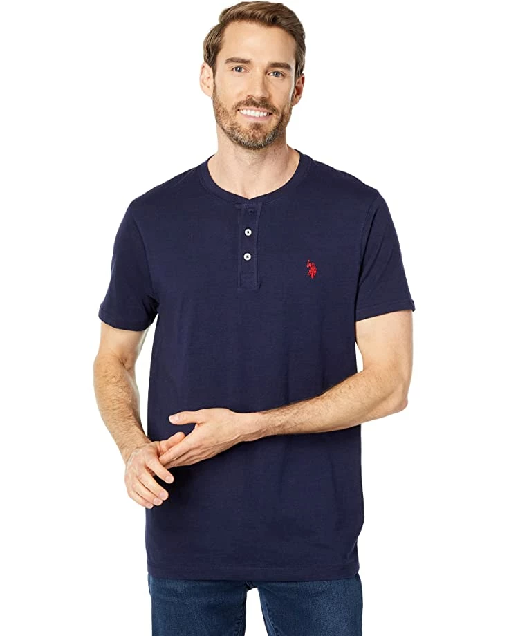 U.S. POLO ASSN. Shirts & Tops Short Sleeve Small Pony Solid Henley Knit Shirt 7 U.S. POLO ASSN. Shirts & Tops Short Sleeve Small Pony Solid Henley Knit Shirt - Image 5