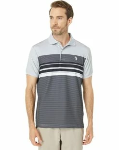 U.S. POLO ASSN. Shirts & Tops Short Sleeve Pony Printed Polo Shirt -Valentino Garavani Sales Shop 71CFvRVXkNL. AC SR736920